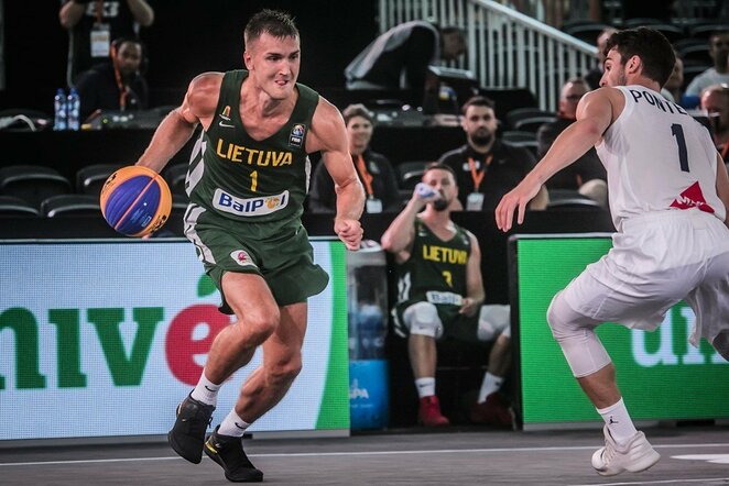 Lietuvių ir prancūzų rungtynės | FIBA nuotr.