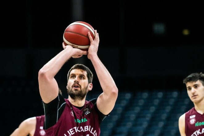 „Lietkabelio“ ir „Žalgirio“ rungtynės | BNS/Arno Strumilos nuotr.