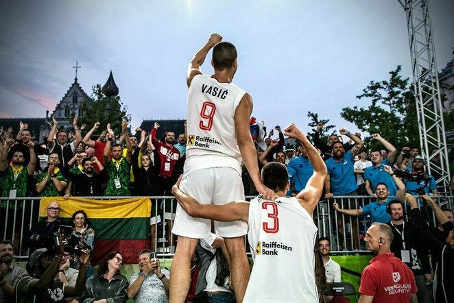 Lietuvių ir serbų rungtynės | FIBA nuotr.