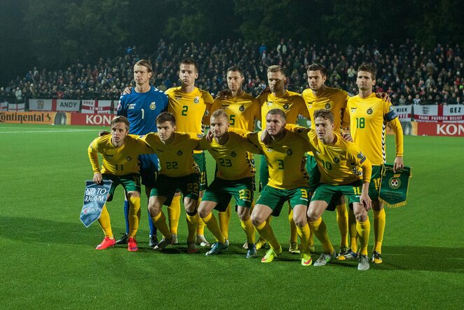 Lietuvos futbolo rinktinė | Fotodiena/Pauliaus Peleckio nuotr.
