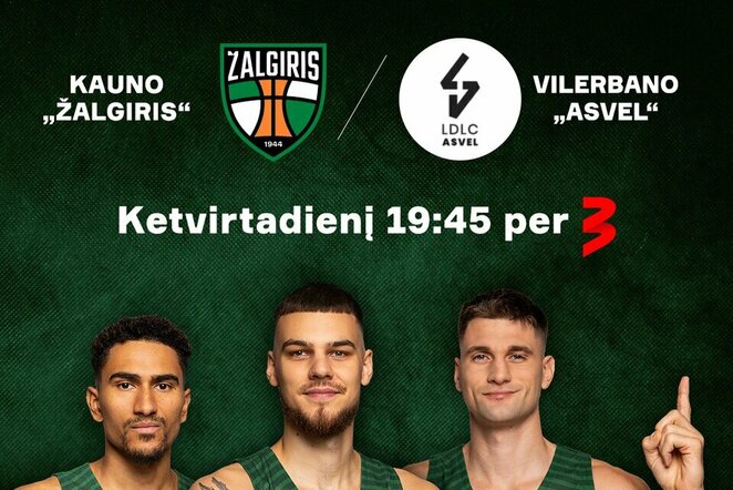 „Žalgiris“ – ASVEL | Organizatorių nuotr.