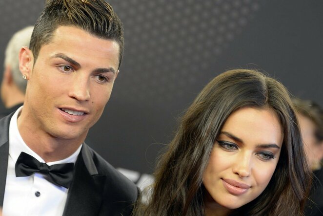 Cristiano Ronaldo ir Irina Shayk | Scanpix nuotr.