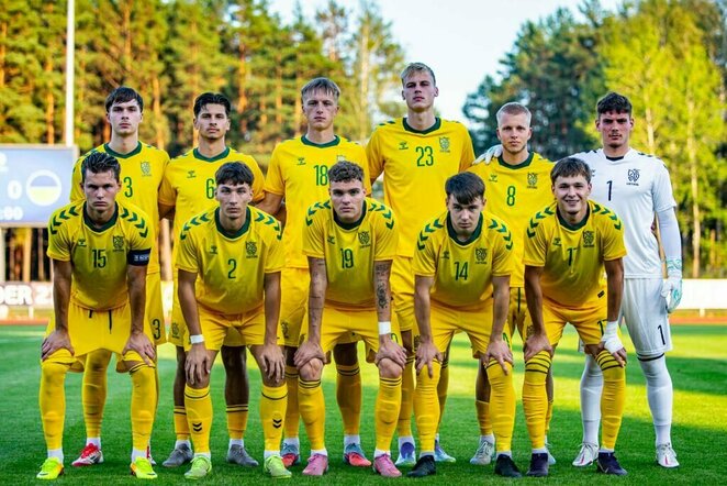 Lietuvos U-21 futbolo rinktinė | lff.lt nuotr.