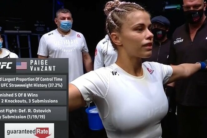 Paige VanZant | Organizatorių nuotr.
