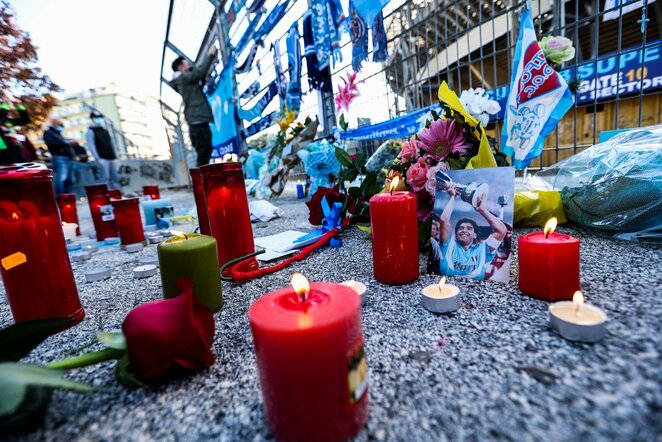 Pagerbiamas Diego Maradona | Scanpix nuotr.