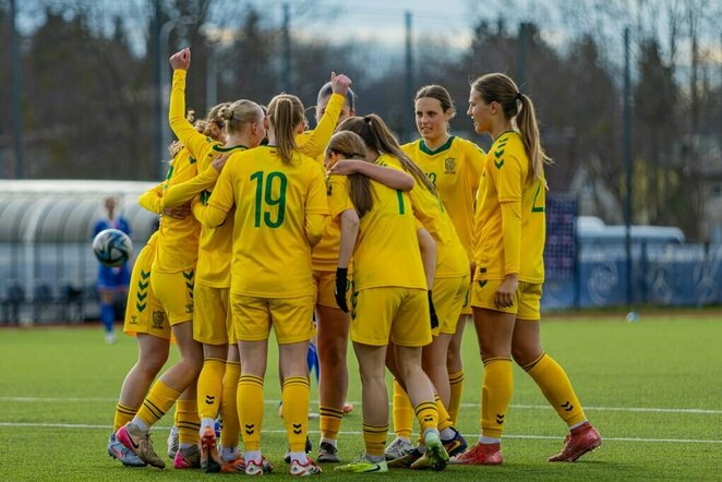 Lietuvos WU-19 futbolo rinktinė | lff.lt nuotr.