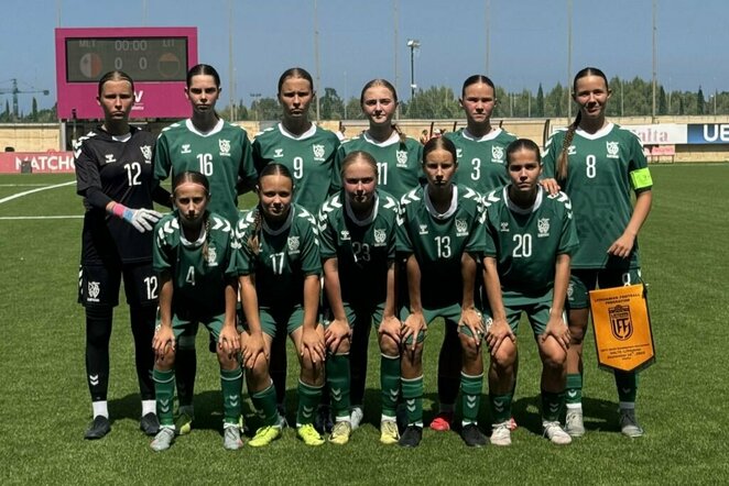 Lietuvos WU-15 futbolo rinktinė | lff.lt nuotr.