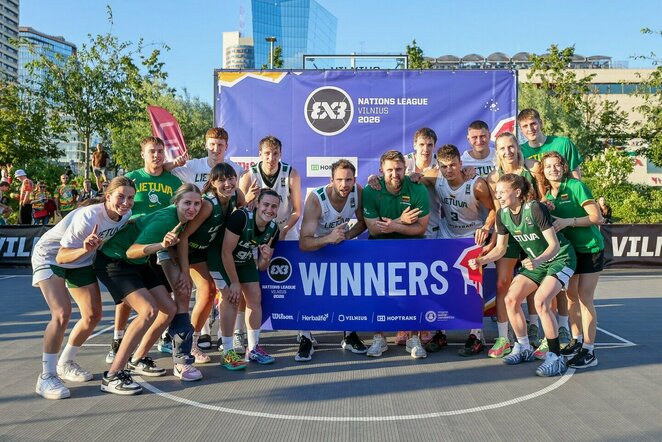 U23 3x3 Tautų lygos finišas Vilniuje | Organizatorių nuotr.