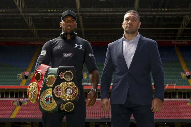 Anthony Joshua ir Kubratas Pulevas | Scanpix nuotr.