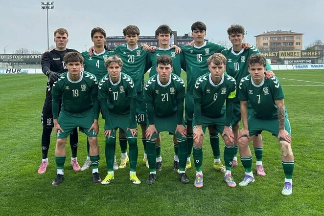 Lietuvos U-17 futbolo rinktinė | lff.lt nuotr.