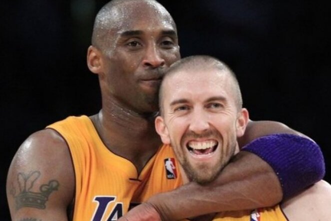 K.Bryantas ir S.Blake‘as puikiai sutarė „Lakers“ komandoje (Scanpix nuotr.) 
