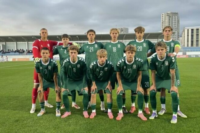 Lietuvos U-17 futbolo rinktinė | lff.lt nuotr.
