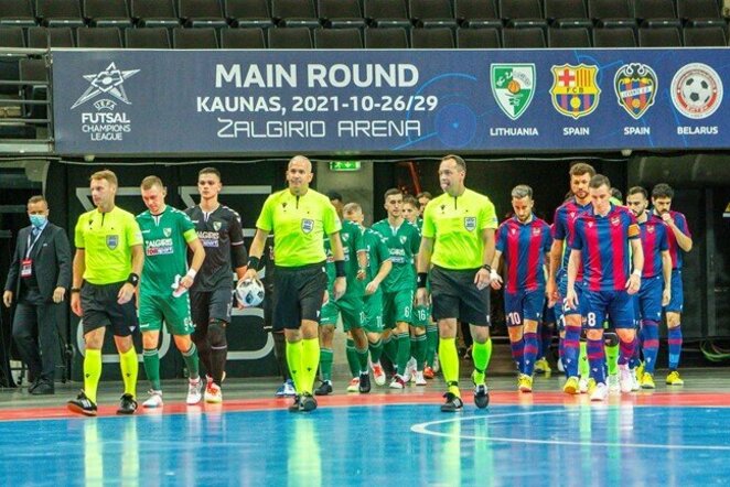 UEFA Futsal Čempionų lygos akimirka | zalgiris.lt nuotr.