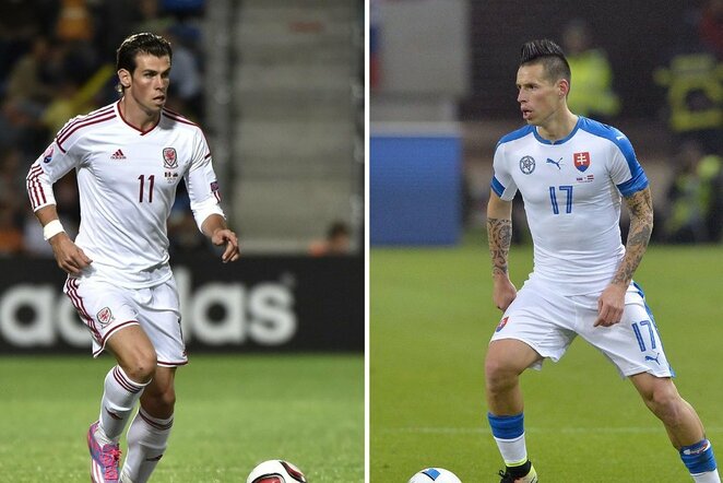 Garethas Bale'as ir Marekas Hamšikas | Scanpix nuotr.