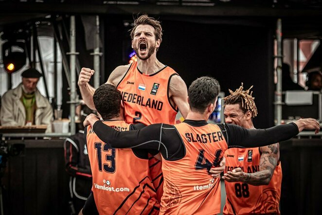 Olandų triumfas prieš amerikiečius | FIBA nuotr.