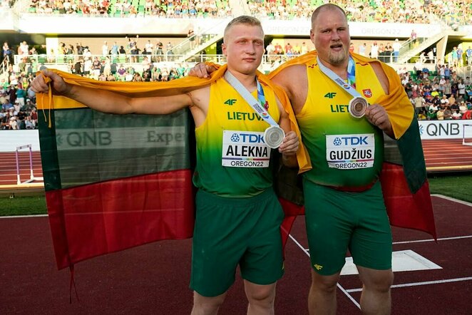 Mykolas Alekna ir Andrius Gudžius | Alfredo Pliadžio nuotr.