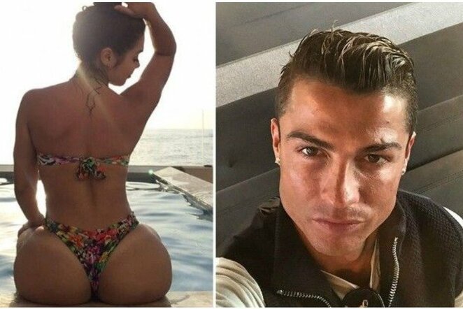 Alexandra Mendez ir Cristiano Ronaldo | Instagram.com nuotr