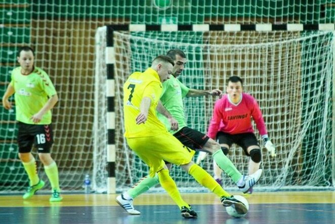 „Futsal A lygos“ rungtynės | Valdo Knyzelio nuotr.
