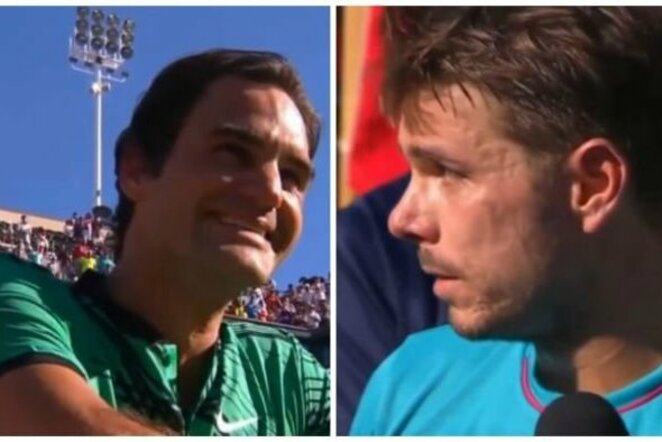 Stanas Wawrinka ir Rogeris Federeris | Youtube.com nuotr.