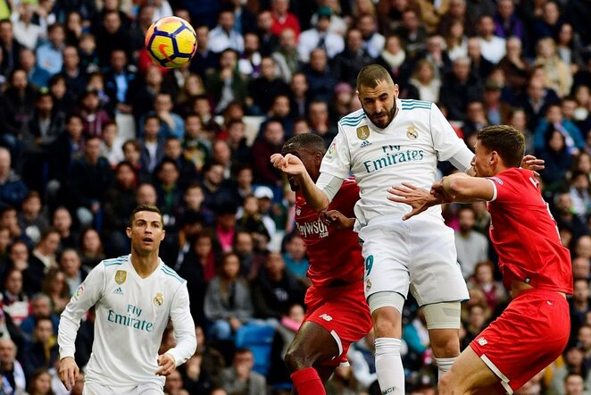 Ispanijos „La Liga“: Madrido „Real“ - „Sevilla“ (2017.12.09) | Scanpix nuotr.