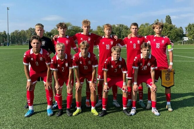 Lietuvos U-15 futbolo rinktinė | lff.lt nuotr.