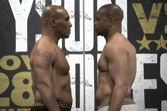 Mike'as Tysonas ir Roy Jonesas | „Stop“ kadras