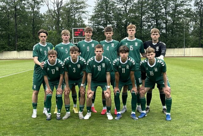 Lietuvos U-19 rinktinė | LFF nuotr.