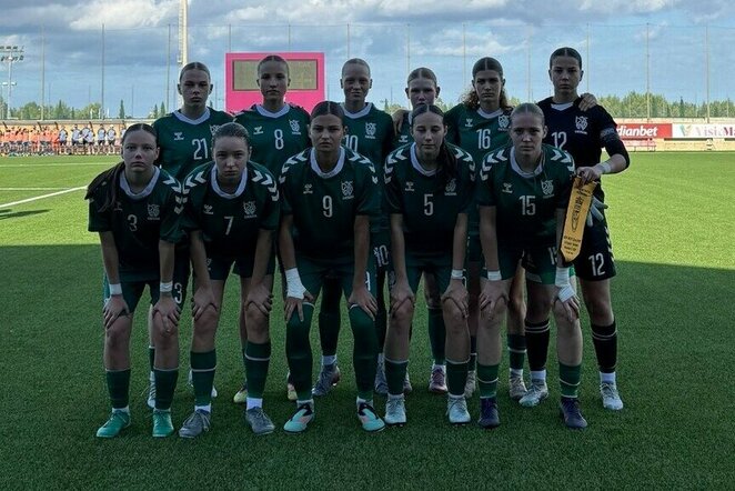 Lietuvos WU-17 futbolo rinktinė | lff.lt nuotr.
