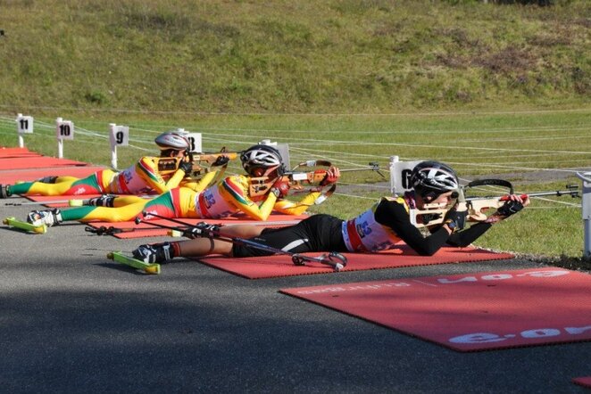 Čempionato akimirka | Lietuvos biatlono federacijos nuotr.