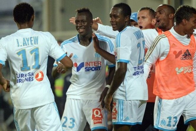 „Marseille“ džiaugiasi įvarčiu | AFP/Scanpix nuotr.