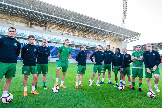 Treniruotę Budapešte surengęs „Žalgiris“ nekantriai laukia rungtynių | Elvio Žaldario nuotr.