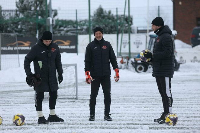 „Džiugo“ treneriai | Klubo nuotr.