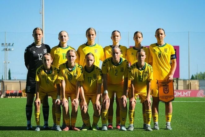 Lietuvos WU-15 futbolo rinktinė | lff.lt nuotr.