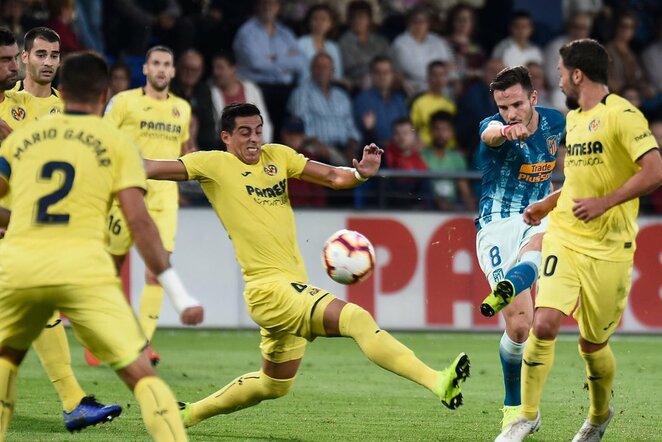 „Villarreal“ – „Atletico“ rungtynių akimirka | Scanpix nuotr.