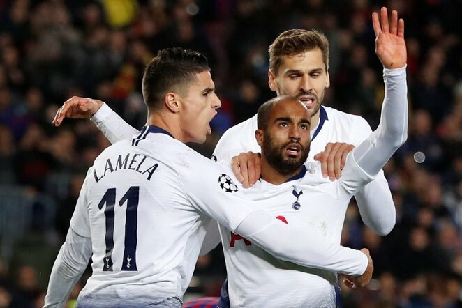 „Barcelona“ – „Tottenham“ rungtynių akimirka   | Scanpix nuotr.