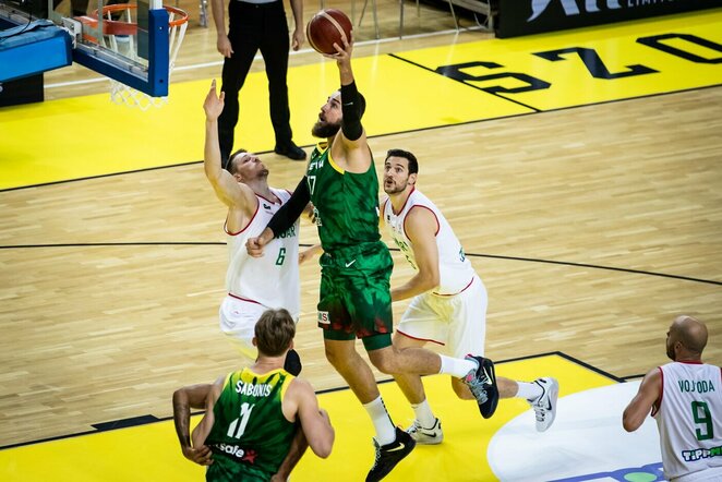 Vengrija – Lietuva rungtynių akimirka | FIBA nuotr.