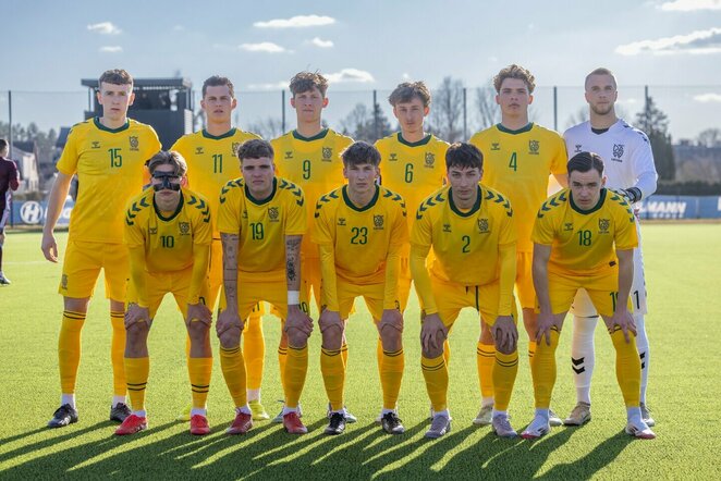 Lietuvos U-21 futbolo rinktinė | lff.lt nuotr.