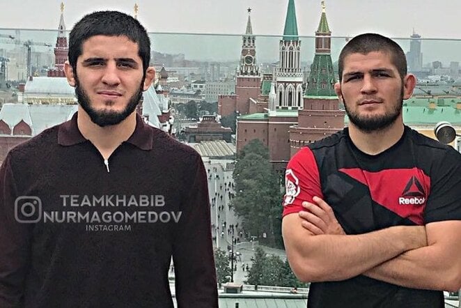 Islamas Machačevas ir Chabibas Nurmagomedovas | Instagram.com nuotr