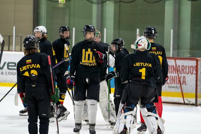 Lietuvos U-16 ledo ritulio rinktinė pradėjo pasiruošimą Kaune laukiančiam „4 Nations Cup“ turnyrui | hockey.lt nuotr.