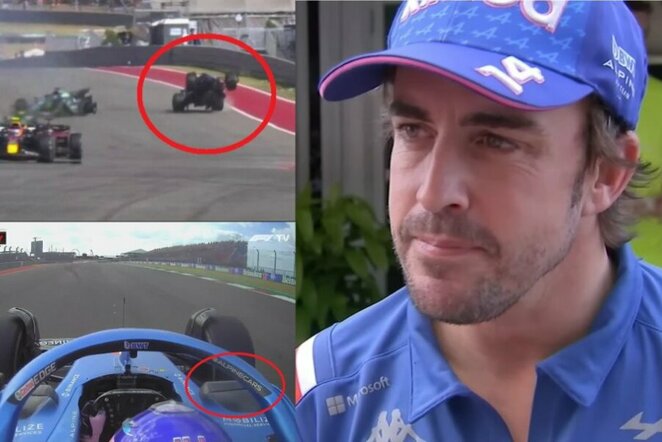 Fernando Alonso | „Stop“ kadras