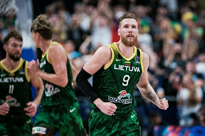 Lietuva – Ispanija rungtynių akimirka | FIBA nuotr.