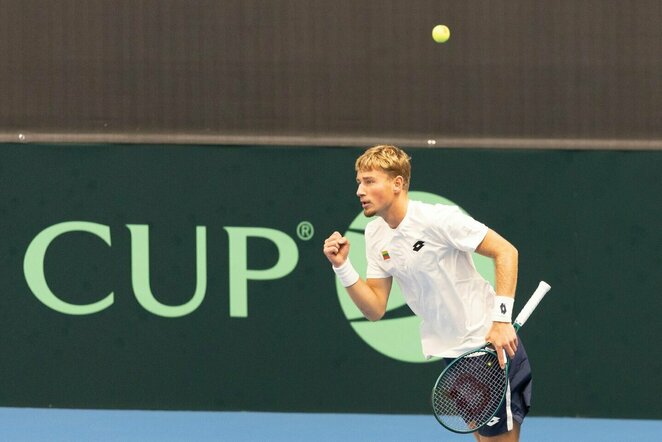 Edas Butvilas ir Vilius Gaubas prieš Patricką Agbo-Panzo ir Sodicką Noudogbessi | Sauliaus Čirbos nuotr.