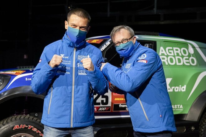 „Agrorodeo“ Dakaro komandos pristatymas | Luko Balandžio / BNS foto nuotr.