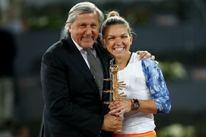 Ilie Nastase ir Simona Halep | Scanpix nuotr.