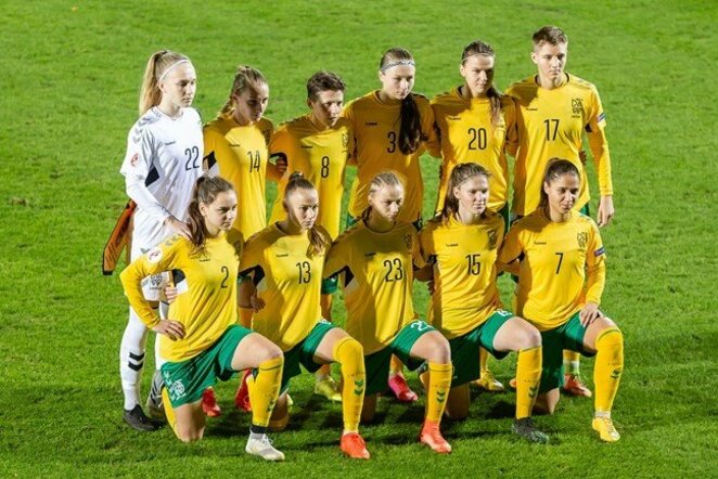 Lietuvos moterų futbolo rinktinė | lff.lt nuotr.