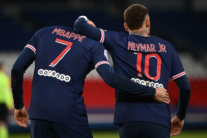 Kylianas Mbappe ir Neymaras | Scanpix nuotr.