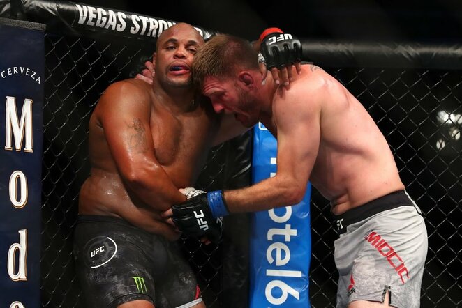 Danielis Cormier ir Stipe Miočičius | Scanpix nuotr.