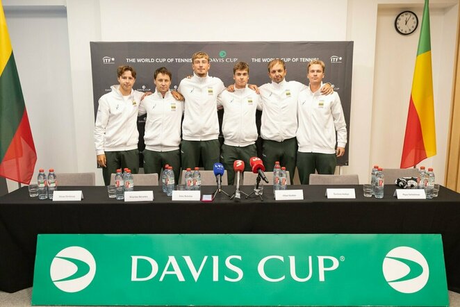 Daviso taurės spaudos konferencija ir burtų traukimo ceremonija | Sauliaus Čirbos nuotr.