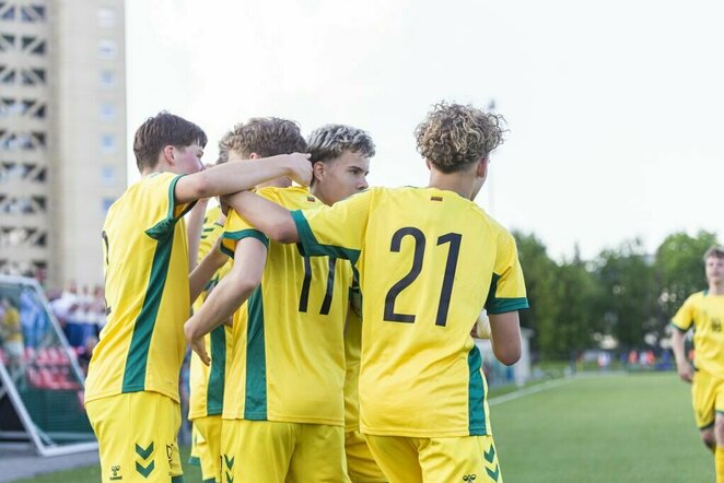 Lietuvos U-15 futbolo rinktinė | lff.lt nuotr.