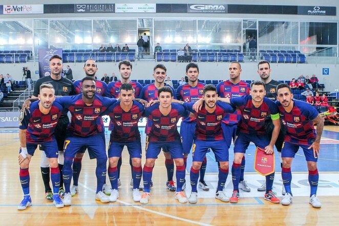 „Barcelonos“ salės futbolininkai | Organizatorių nuotr.